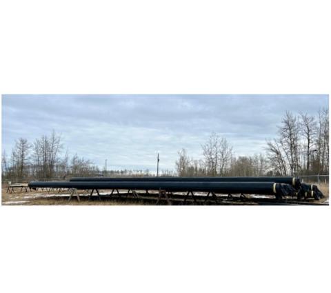 INSULATED LINE PIPE 16” 35 JOINTS